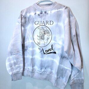 NWOT Cleveland Guard the Land Tie-Dyed Cotton Sweatshirt Size L